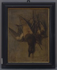 Ockert, Carl Friedrich: Drei tote Wasservögel, Mitte des 19. Jahrhunderts