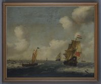 Niederländisch: Seestück, 19. Jahrhundert ?