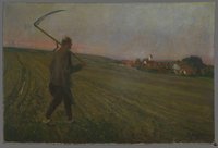 Skarbina, Franz: Der Schnitter, 1897