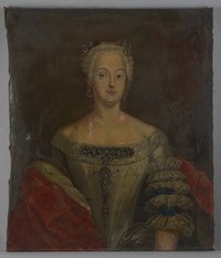 Pesne, Antoine (Umkreis): Elisabeth Christine, Königin von Preußen um 1740
