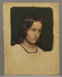Metz, Gustav: Porträtstudie eines Knaben, wohl 1840er Jahre