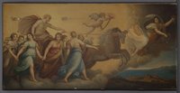 Reni, Guido (nach): Ein Gott mit Gefolge über den Wolken fahrend, um 1860