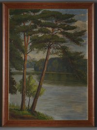 Toepffer, Friedel: Märkische Landschaft, um 1900
