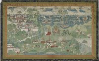 Thangka (Mongolischer buddhistischer Wandbehang)