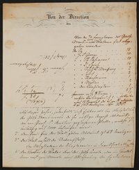 Brief von Johann David Passavant / Direction des Kunst-Vereins zu Frankfurt a.M. an Friedrich John vom 26. Januar 1844