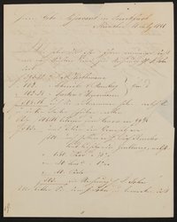 Brief von Seb. Pichlers sel. Erben an die Gebrüder Passavant vom 18. Juli 1844