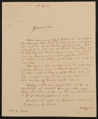Brief von Samuel Amsler an Friedrich John vom 3.9.1843