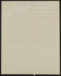 Brief von Franz Xaver Schmitz an Friedrich John vom 20.09.1844