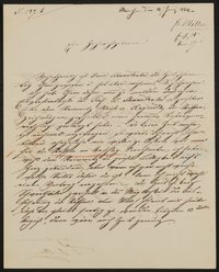 Brief von Ferdinand von Miller an Friedrich John vom 13.06.1844