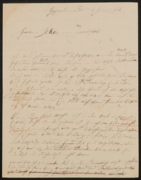Brief von Ignatz Fletterich an Friedrich John vom 01.06.1844