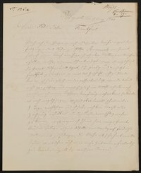 Brief von Andreas Weiß an Friedrich John vom 17.06.1844