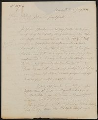 Brief von Andreas Weiß an Friedrich John vom 25.06.1844