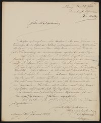 Brief von Ignaz Opfermann an Friedrich John vom 25.02.1844