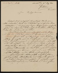 Brief von Ferdinand von Miller an Friedrich John vom 10.05.1844