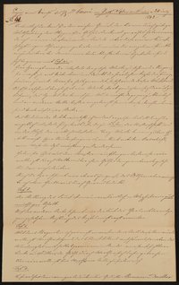 Abschrift eines Briefs des Friedrich Wilhelm Carové an Ludwig Schwanthaler vom 24. Juli 1842