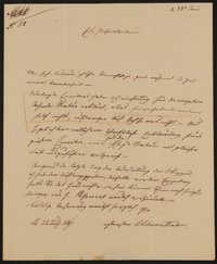 Brief von Ludwig Schwanthaler an Friedrich John vom 22.06.1841