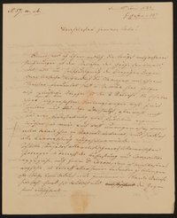 Brief von Ludwig Schwanthaler an Friedrich John vom 15.06.1842