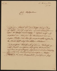 Brief von Ludwig Schwanthaler an Friedrich John vom 21.05.1843