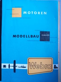 WEBRA Modellbau Katalog MK03 -1964