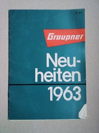 Graupner Neuheiten 1963