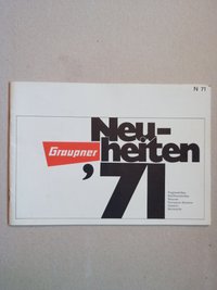 Graupner Neuheiten 1971