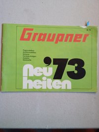 Graupner Neuheiten 1973