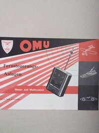 Prospekt OMU-Fernsteuerungs-Anlagen