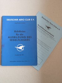 DAeC Richtlinie für die Ausbildung des Segelfliegers