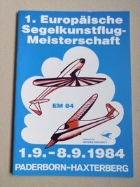 EM Segelflkunstflug 1984 Paderborn