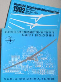 DM Segelflug 1975 + 1982 Bayreuth