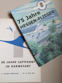 Darmstadt 50 Jahre + 75 Jahre Hessenflug