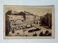 CdV, Unbekannter Fotograf, Frankfurt, Zeil, ca. 1865.