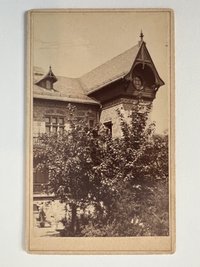 CdV, Unbekannter Fotograf, Haus in der Seilerstrasse, ca. 1865.