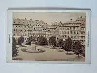 CdV, Frantisek Fridrich, Frankfurt, Nr. 35, Schillerplatz, ca. 1875.