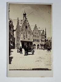 CdV, Theodor Creifelds, Frankfurt, Nr. 274, Römer in Frankfurt, klein, ca. 1870.
