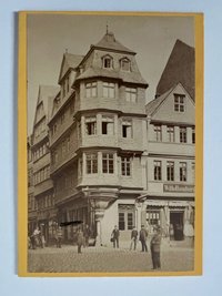 CdV, Unbekannter Fotograf, Frankfurt, Luther-Haus, ca. 1884.