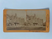 Stereobild, Unbekannter Fotograf (B. K.), Frankfurt, Le Roemer (Hotel de Ville), ca. 1875.