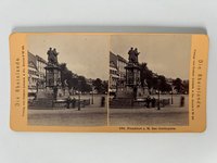 Stereobild, Verlag Gustav Liersch, Frankfurt, Nr. 157, Liebfrauenberg, ca. 1881.