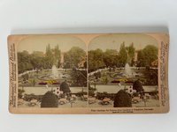 Stereobild, Underwood & Underwood, Frankfurt, Palmengarten, 1894.