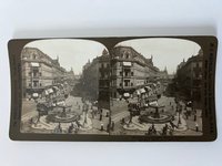 Stereobild, H. C. White, Frankfurt, Nr. 2194, Kaiser Place and Street, ca. 1910.