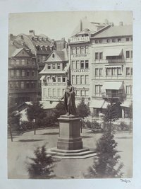 Carl Friedrich Mylius, Frankfurt, Schiller-Denkmal, ca. 1870.