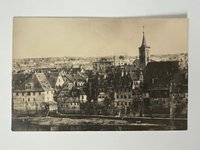 Gottfried Vömel, Frankfurt, Die alte Dreikönigskirche, Abzug von einer alten Platte von Mylius von 1860, ca. 1905.