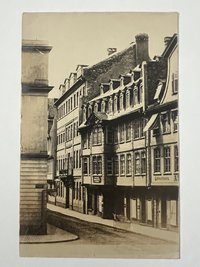 Gottfried Vömel, Frankfurt, Große Eschenheimer Straße, Abzug nach einer alten Platte von Carl Friedrich Mylius ca. 1870, ca. 1905.