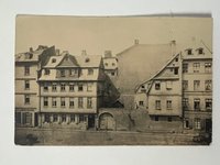 Gottfried Vömel, Frankfurt, Die Kastenhofspitalgasse, Abzug nach einer alten Platte von Carl Friedrich Mylius von 1876, ca. 1905.