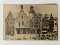Gottfried Vömel, Frankfurt, Römer, Abzug nach einer alten Platte von Carl Friedrich Mylius von ca. 1880, ca. 1905.