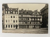 Gottfried Vömel, Frankfurt, Theaterplatz von Osten, Bibergasse, 1903.
