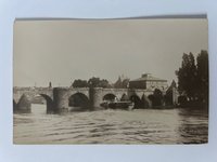 Gottfried Vömel, Frankfurt, Die Alte Brücke von Westen, 1913.