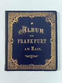 Philipp Frey, Album von Frankfurt a. M., 34 Lithographien als Leporello, ca. 1880.