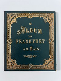 Philipp Frey & Co, Album von Frankfurt a. M., 34 Lithographien als Leporello, ca. 1885.