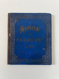 Unbekannter Hersteller, Album von Frankfurt a. M., 25 Lithographien als Leporello, ca. 1890.